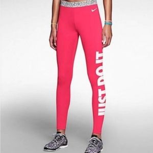 Nike Pro fleeced lined training leggings